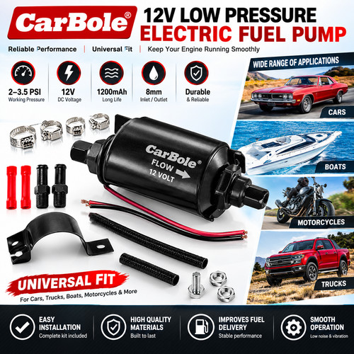 12v electric fuel pump - 12v,